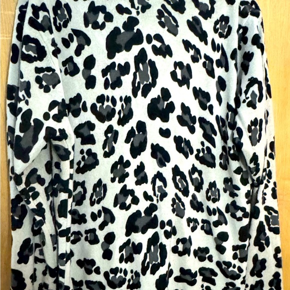 Fashion To Figure Cardigan  Leopard Print Sweater - Picture 3 of 5